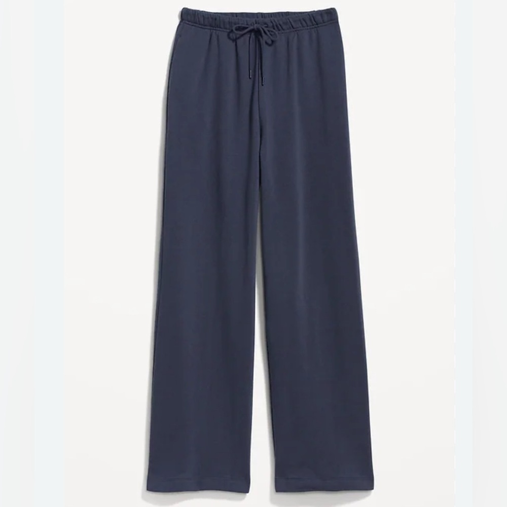 Old Navy Fleece Sweatpants Navy Size Medium